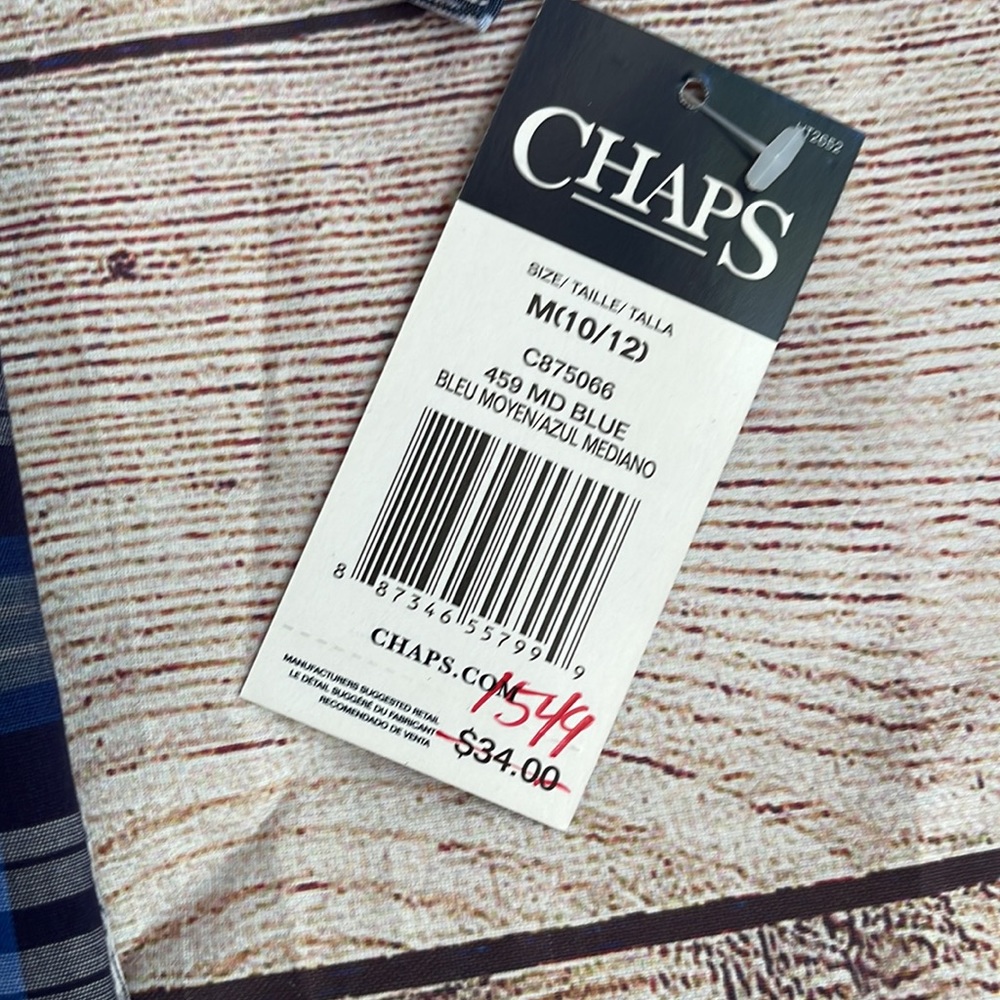 NWT Chaps Button down medium - Picture 4 of 6